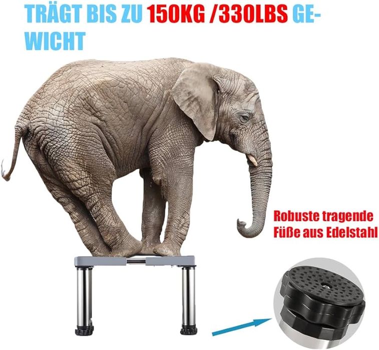 Suport pentru mașină de spălat, piedestal pentru frigider / uscator