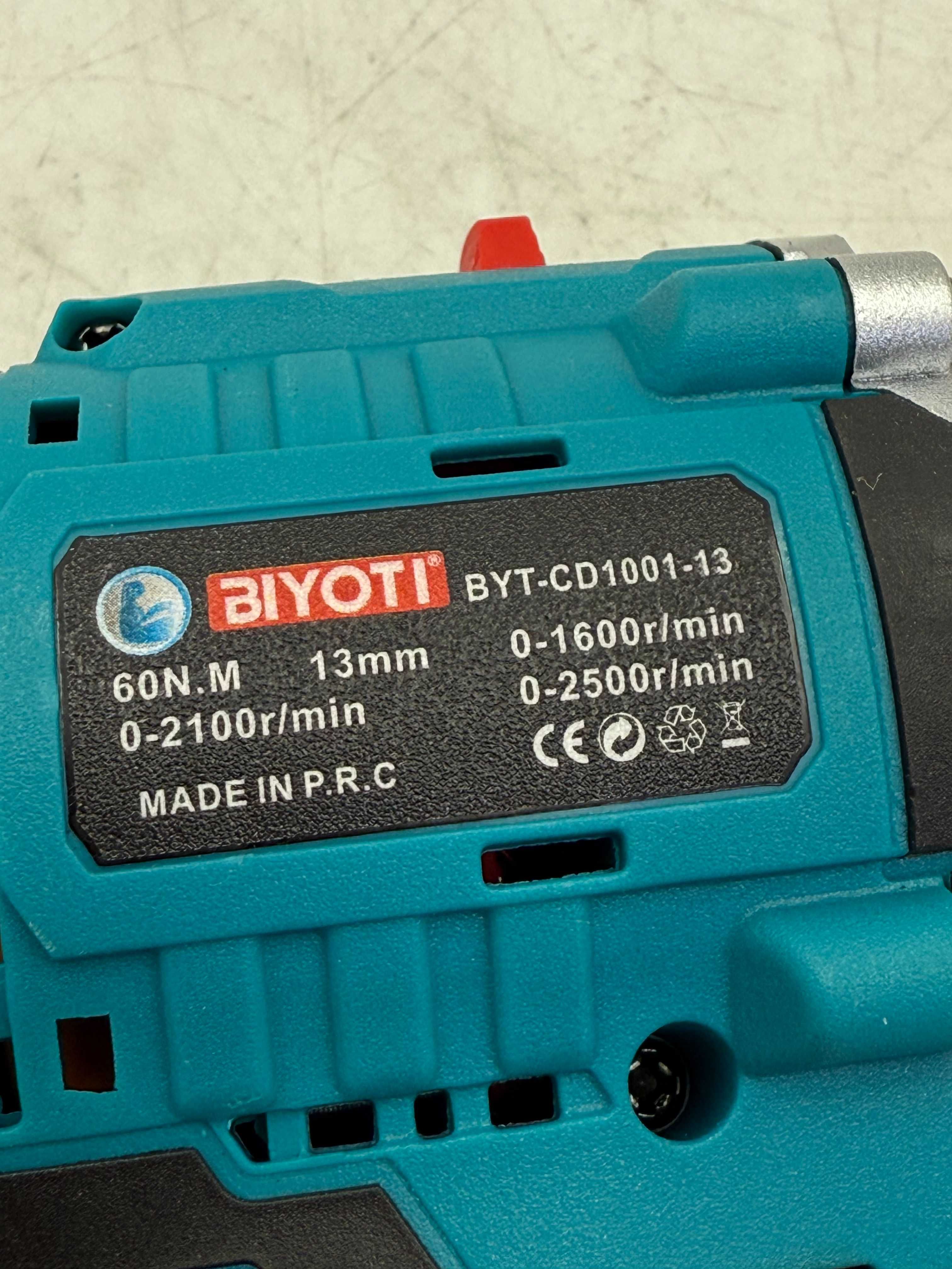 Набор инструментов BIYOTI BYT-2TS11 дрель-шуруповёрт ударный винтоверт