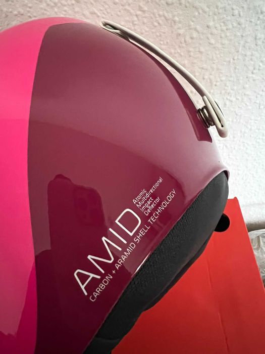 Casca ski schi snowboard Atomic Redster WC AMID FIS Pink M 56.5-57.5