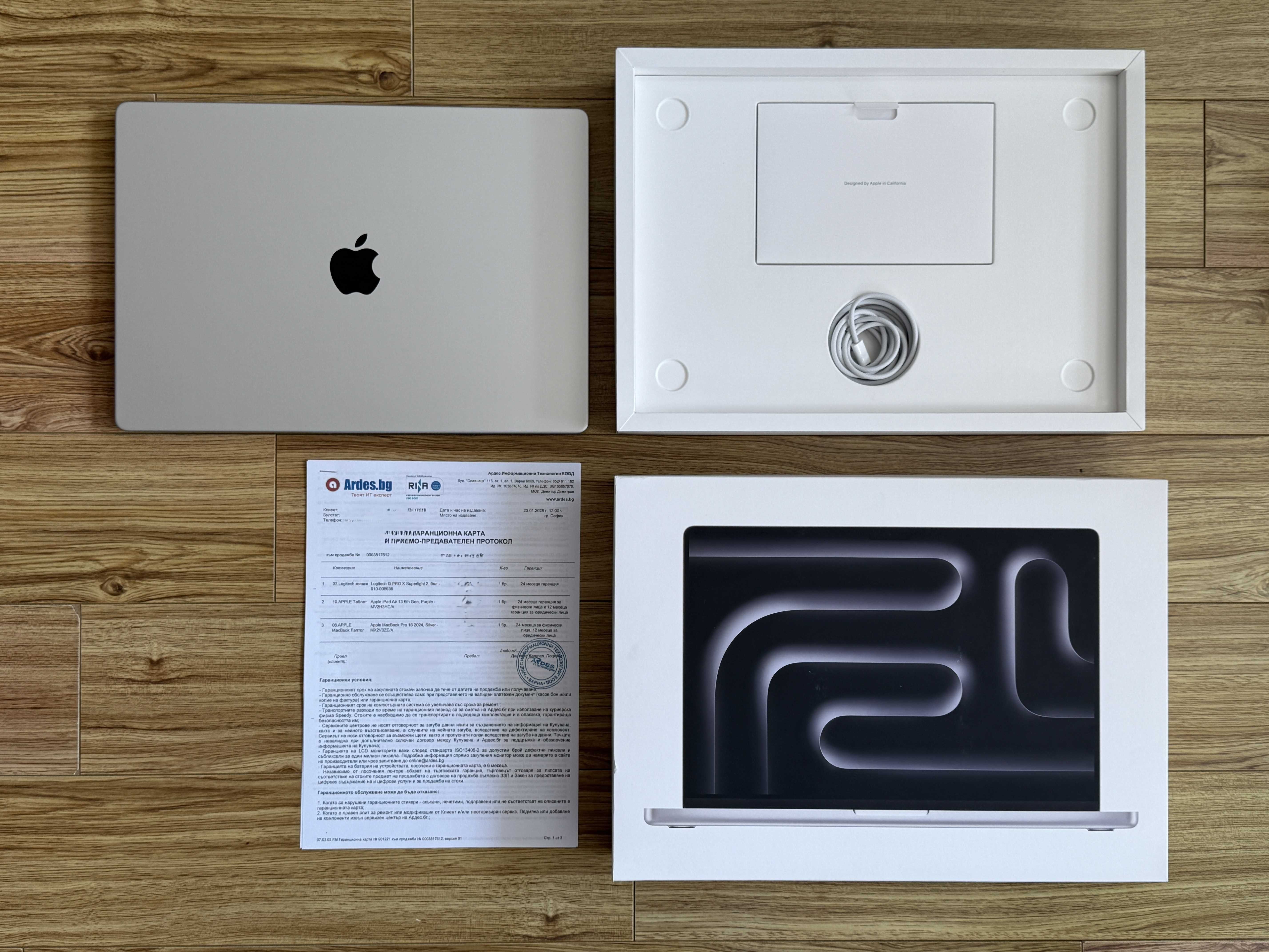 MacBook Pro 16 M4 MAX`14 CPU/32 GPU/36GB RAM/1TB SSD/20м Гар/Бат 100%