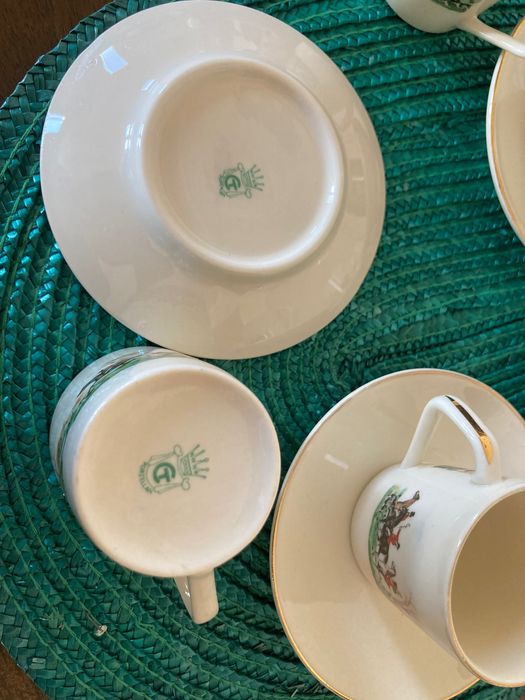 Сервиз кафе Crown Trent Fine Bone China Porzellan