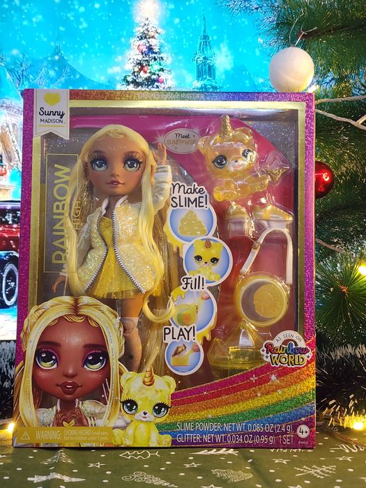 Rainbow High – Санни Мэдисон с питомцем