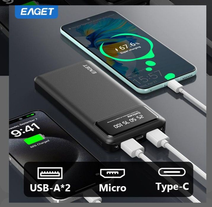 10000mah paur bank juda sifatli