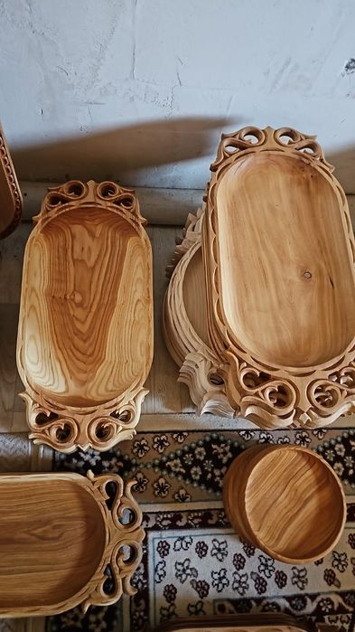 Астау из ясеня и карагача.