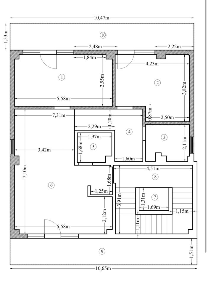 Apartament 3 camere in bloc nou zona Liceul Pedagogic