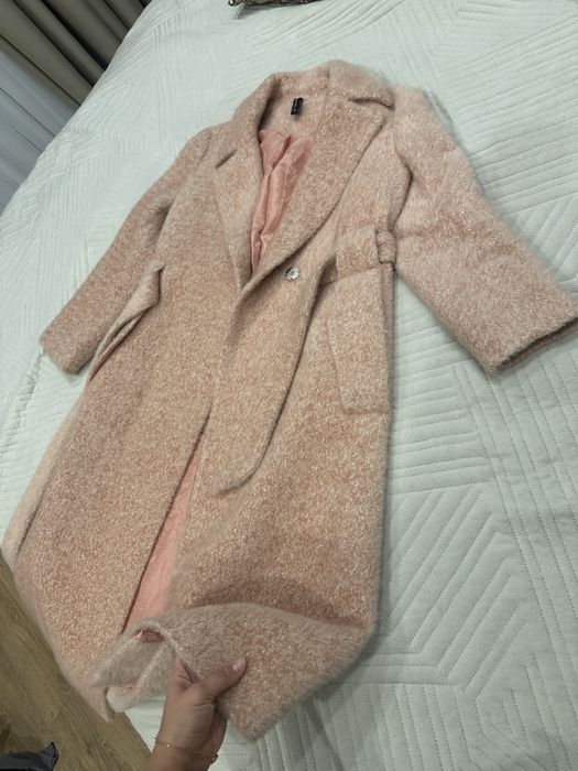 Натуральная альпака пальто