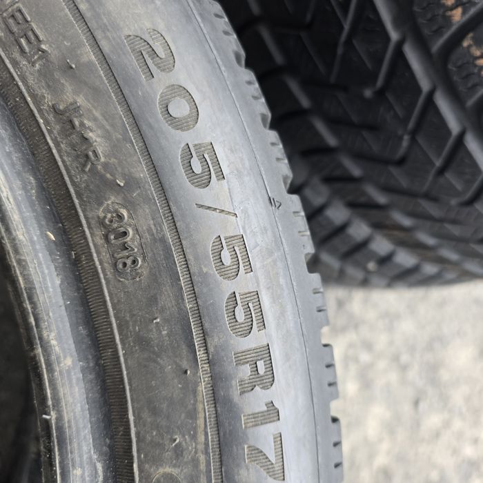 2x 205/55/17 M+S DUNLOP 2018 Stare impecabila