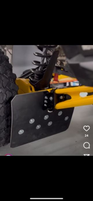 Parbriz custom Can Am Maverick X3 / R 2024,Mud Flap, bascule crom moli