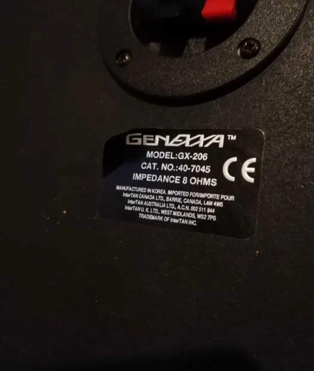 Boxe genexxa GX 206 de camera impecabile!