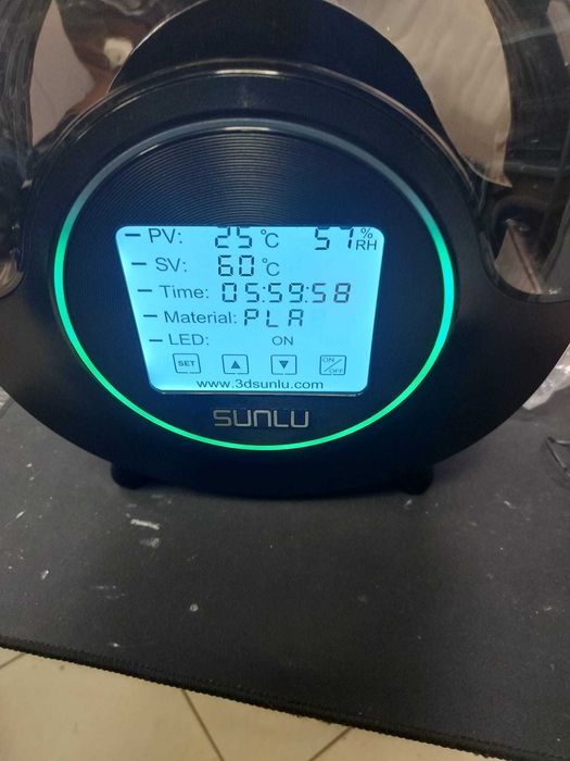 Uscator filament imprimanta 3D, Sunlu S1 , S2, Sovol/Comgrow dublu