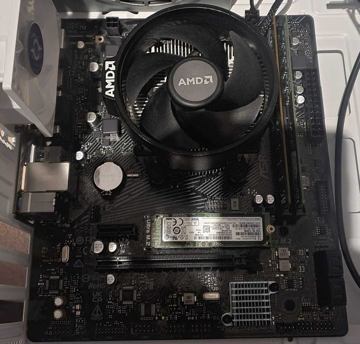 kit b450m + ryzen 2600x + 16gb ddr4 + ssd nvme