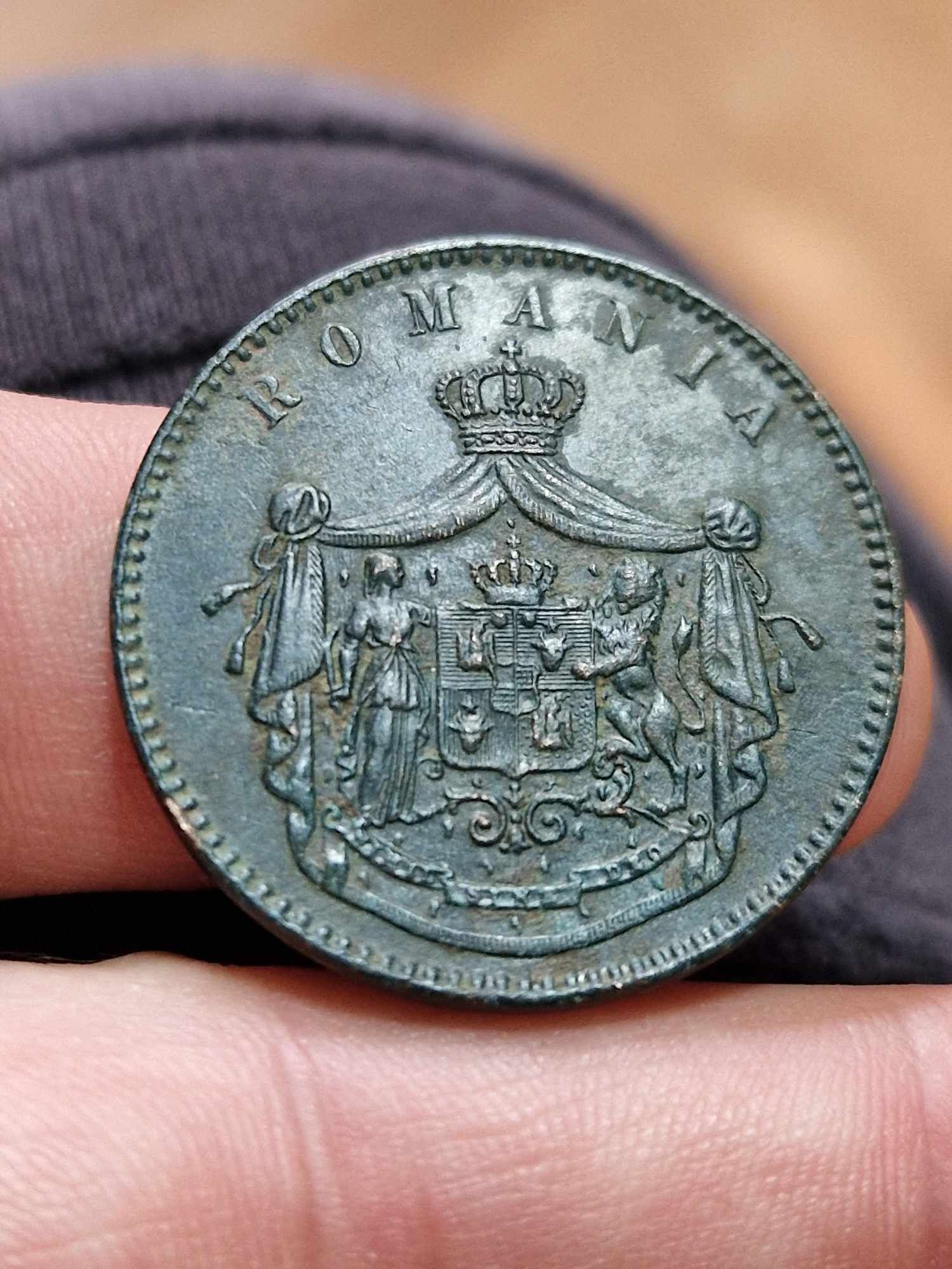 10 bani 1867 ,Watt