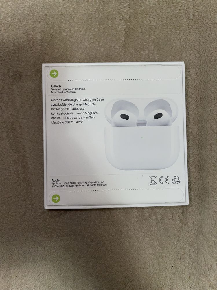 Apple Airpods (3rd generation) (2021) с Magsafe Charging Case