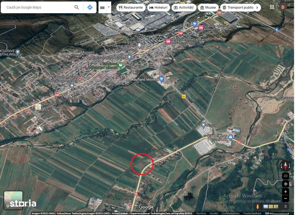 Teren Intravilan Mioveni, DN73, Clucereasa