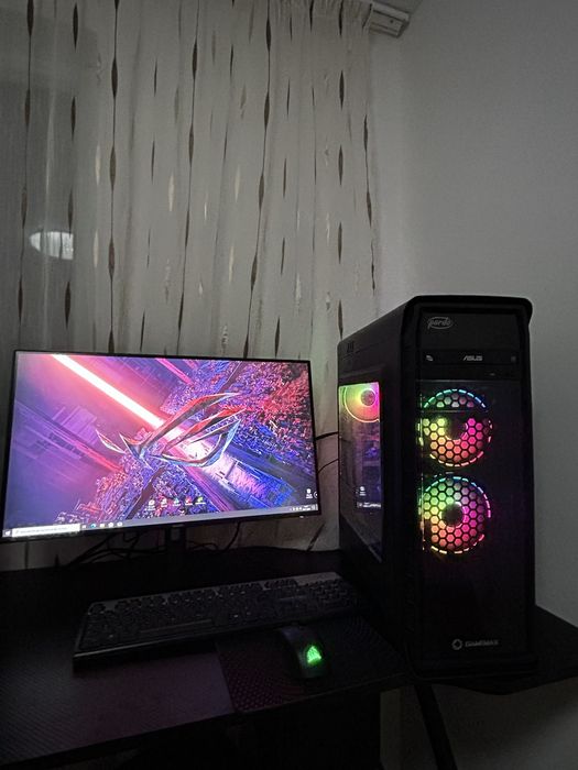 Pc gaming| ryzen3 pro 3200g| 8gb ram ddr4| GTX1650 4gb| ssd 256gb