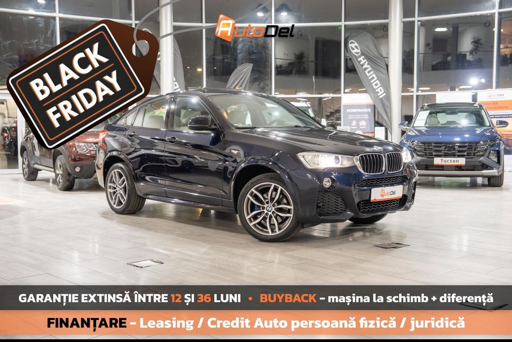 BMW X4 2.0d xDrive "M Sportpacket" / Panoramic / Posibilitate Leasing /
