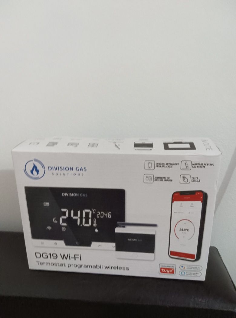 DG19 WIFI Termostat programabil wireless