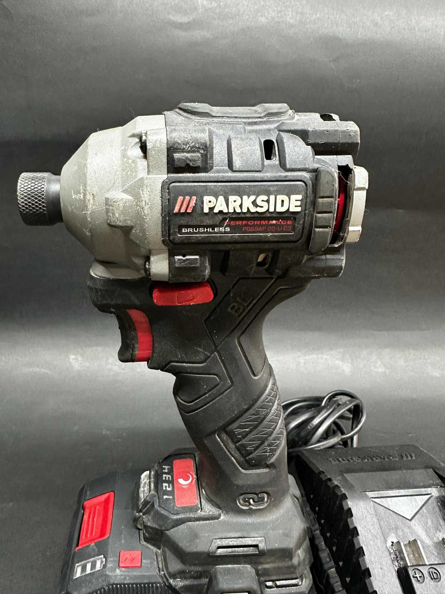 Безчетков ударен винтоверт PARKSIDE PDSSAP 20-Li C3 20V Li-Ion