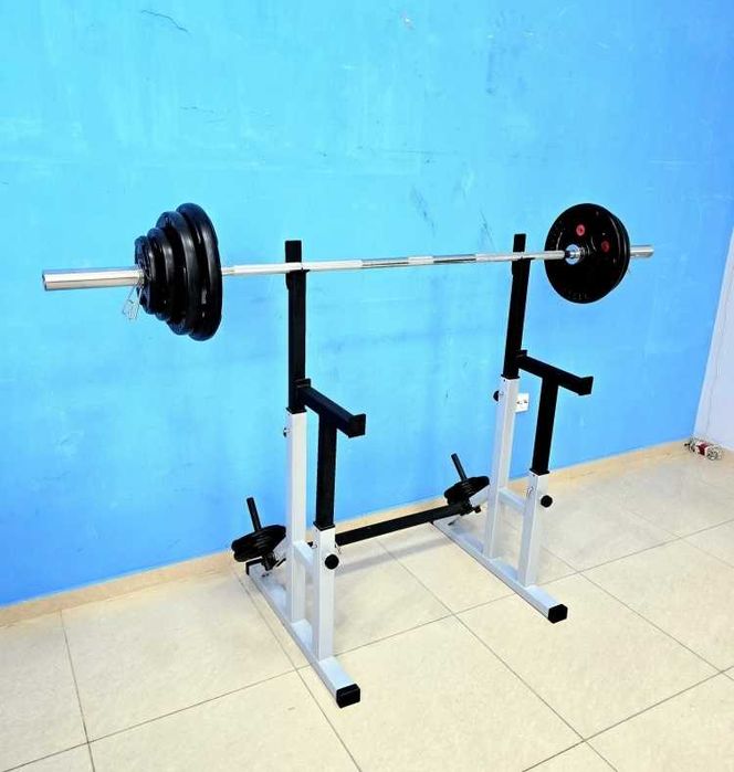стойка для штанги присядь подставка для штанги гриф жим лежа скамья