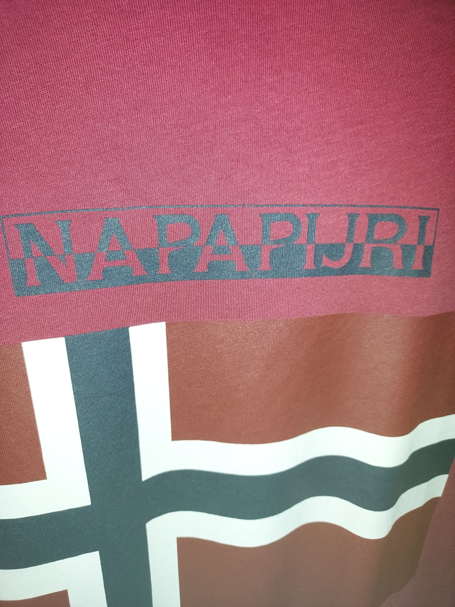 Vand tricou Napapijri L rosu