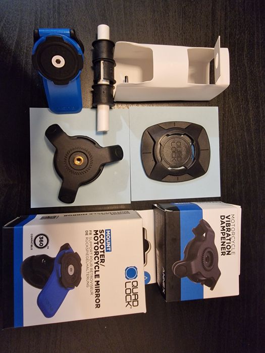 Suport telefon Quad lock pentru oglindă