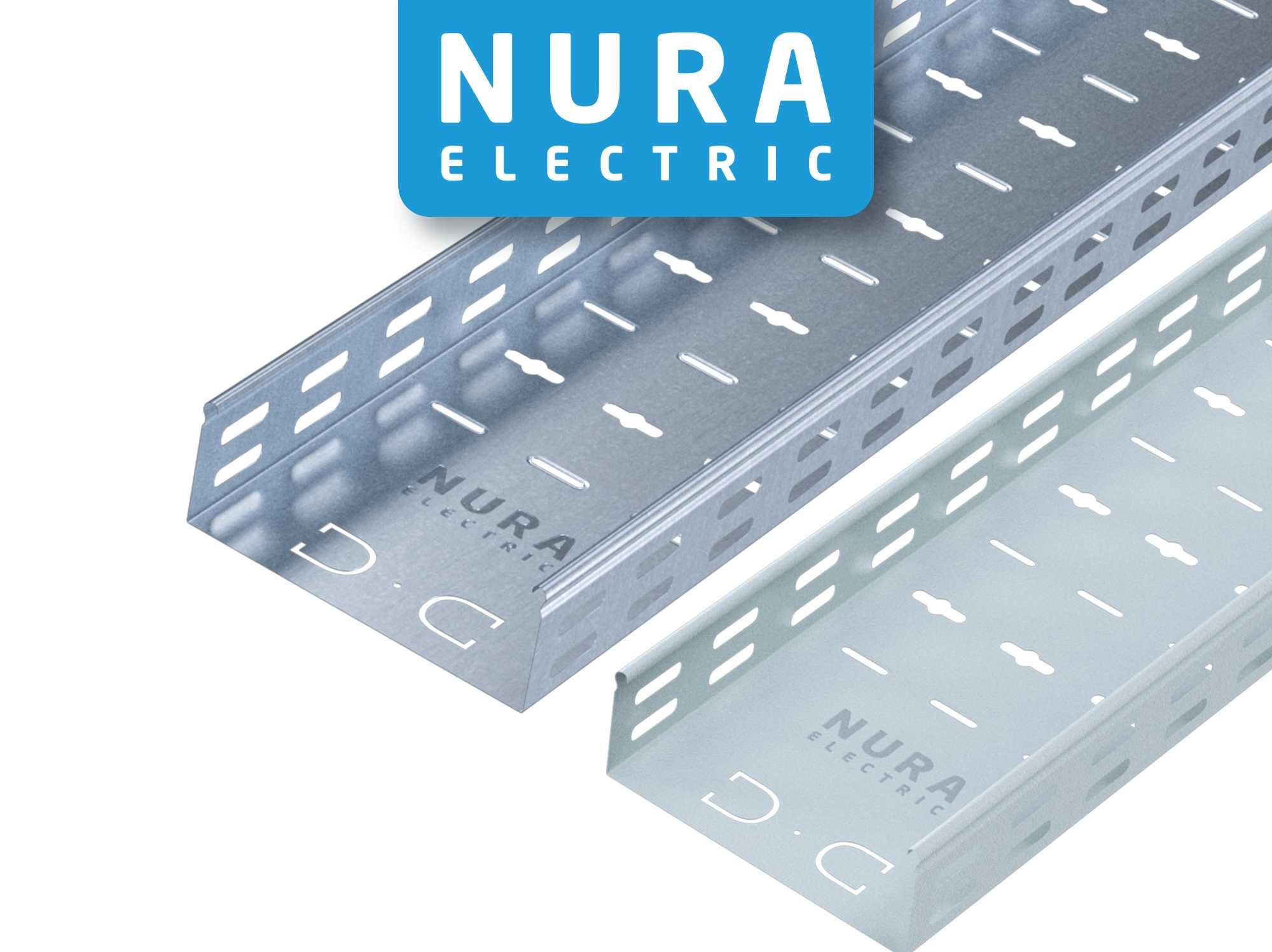 Nura Electric, Кабелные лотки, перфорированный, оцинкованный