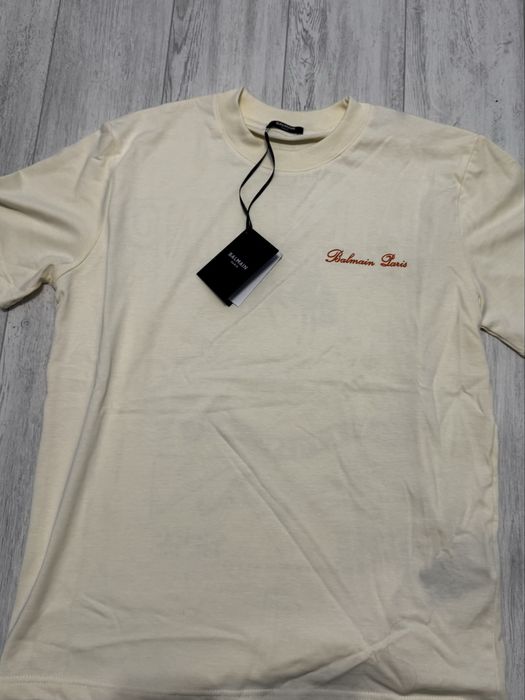 Balmain nude & neutrals Tee
