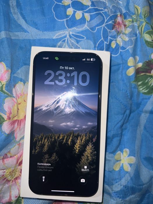 Iphone 14 pro Max 256 gb e-sim 82%batareya ideal 10/10 karopka bor !!!