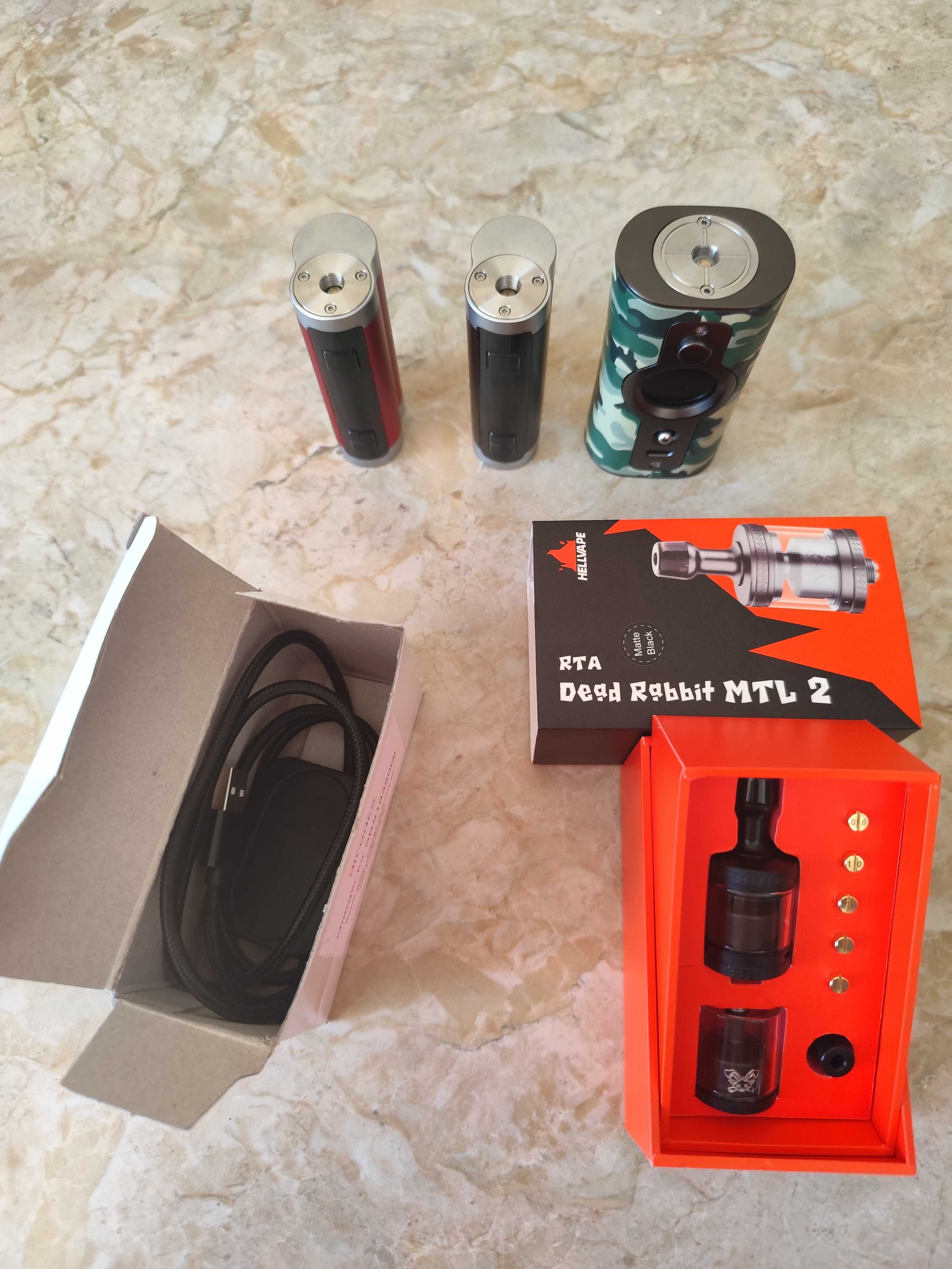 atomizor deadrabit mtl2, mod aspirezelosX, Sticking, incarc dicodes qi