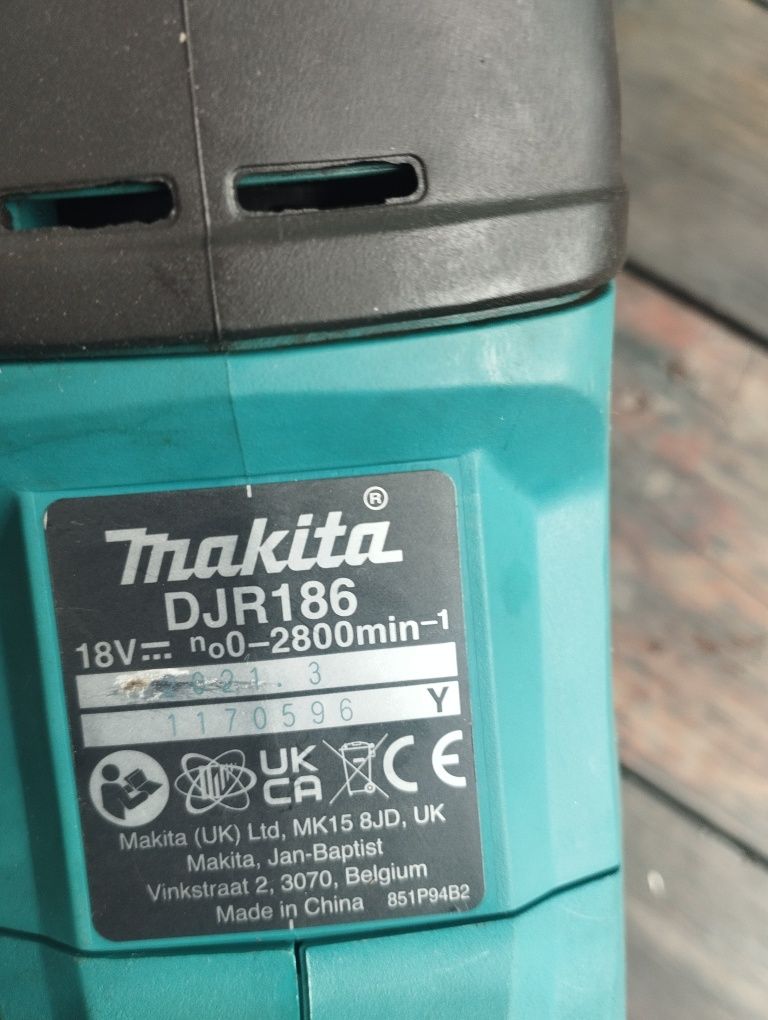Акумулаторен саблен трион Makita DJR186