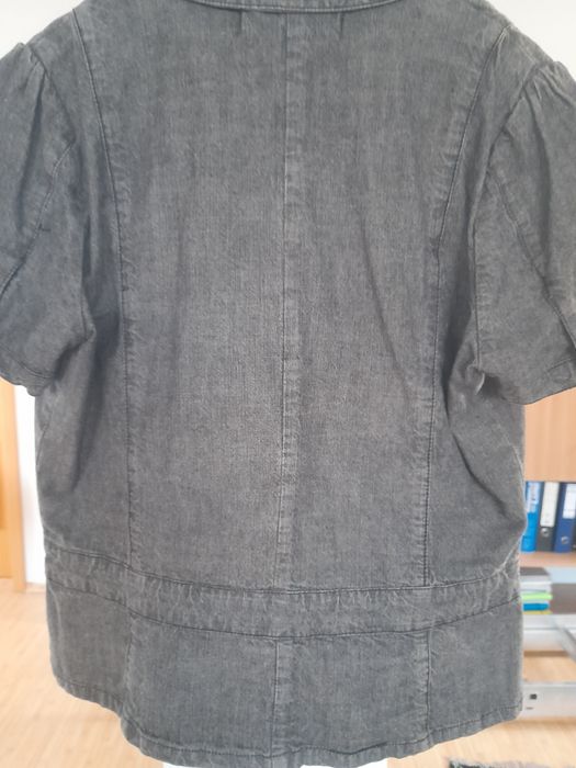 Sacou din jeans gri Paprika marimea 44