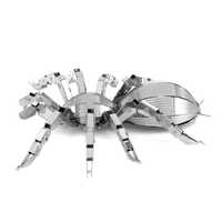 Puzzle 3D metalic Tarantula. Oțel inoxidabil, nu se desface la manevra