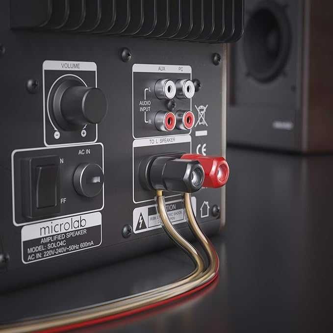 18m Cablu audio profesional pentru boxe 2x2.5 mm