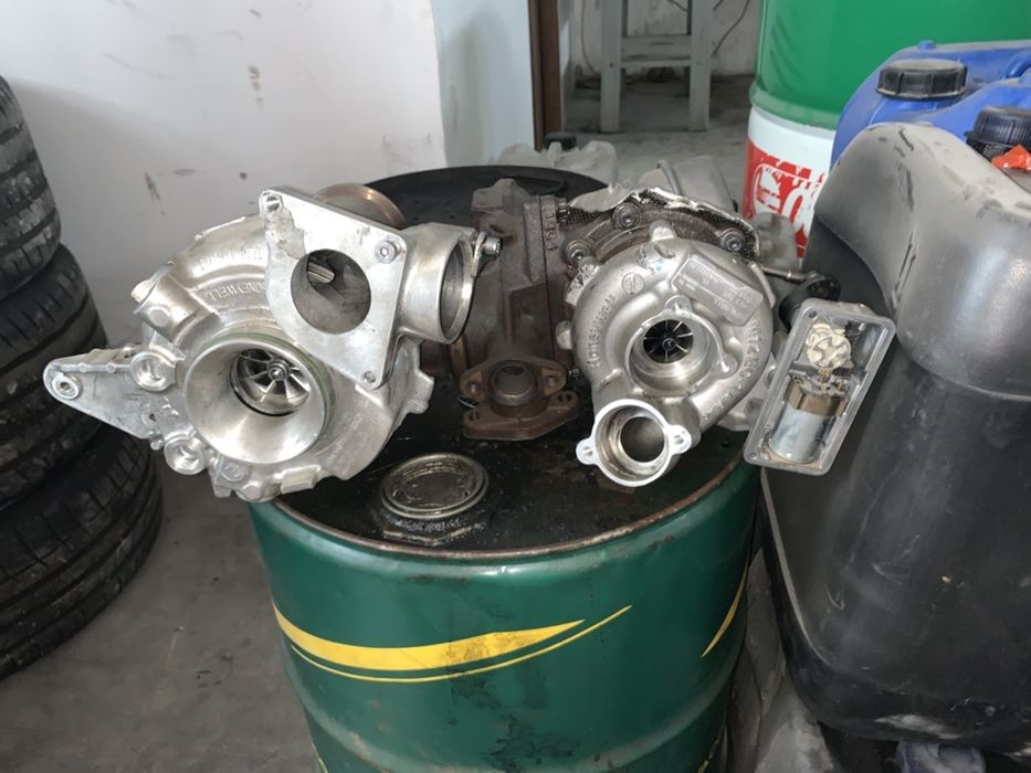 Turbine 50d F15 injectoare pompa diferential fata anexe motor M5 M6 f1