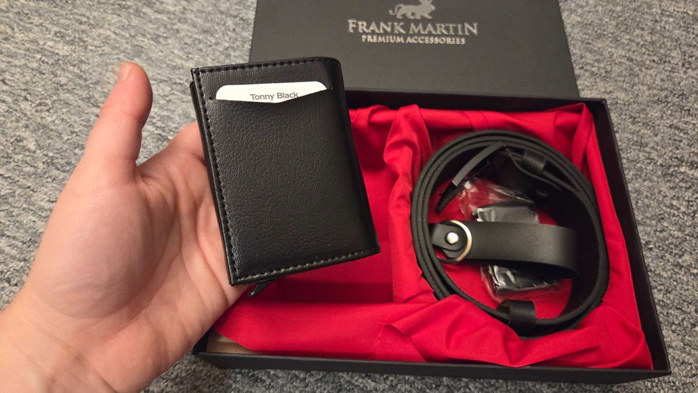 Set portofel si accesorii Frank Martin