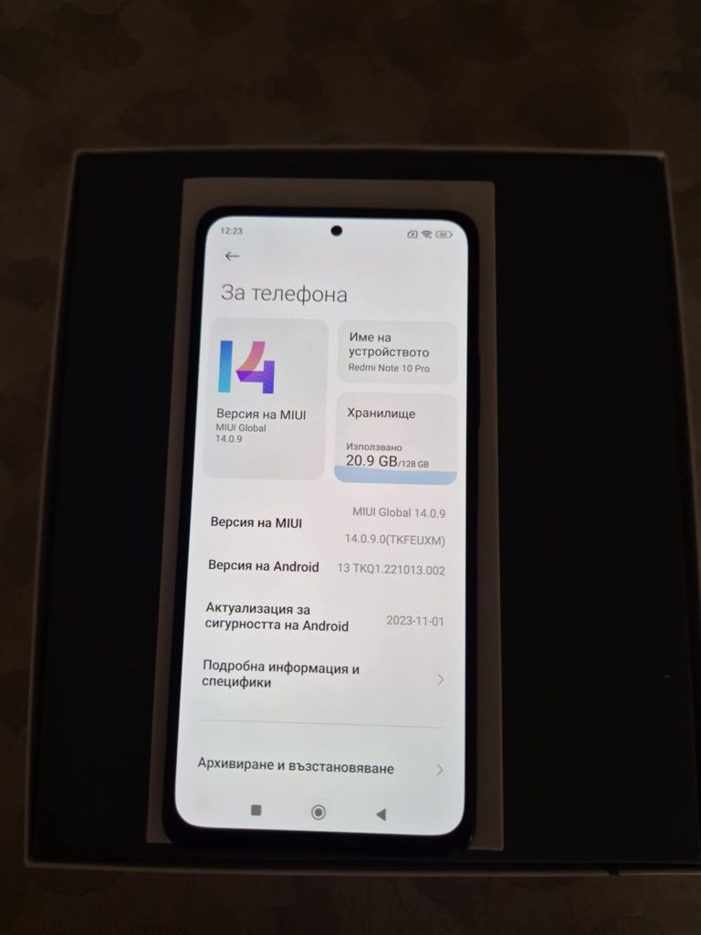 Xiaomi Redmi note 10pro