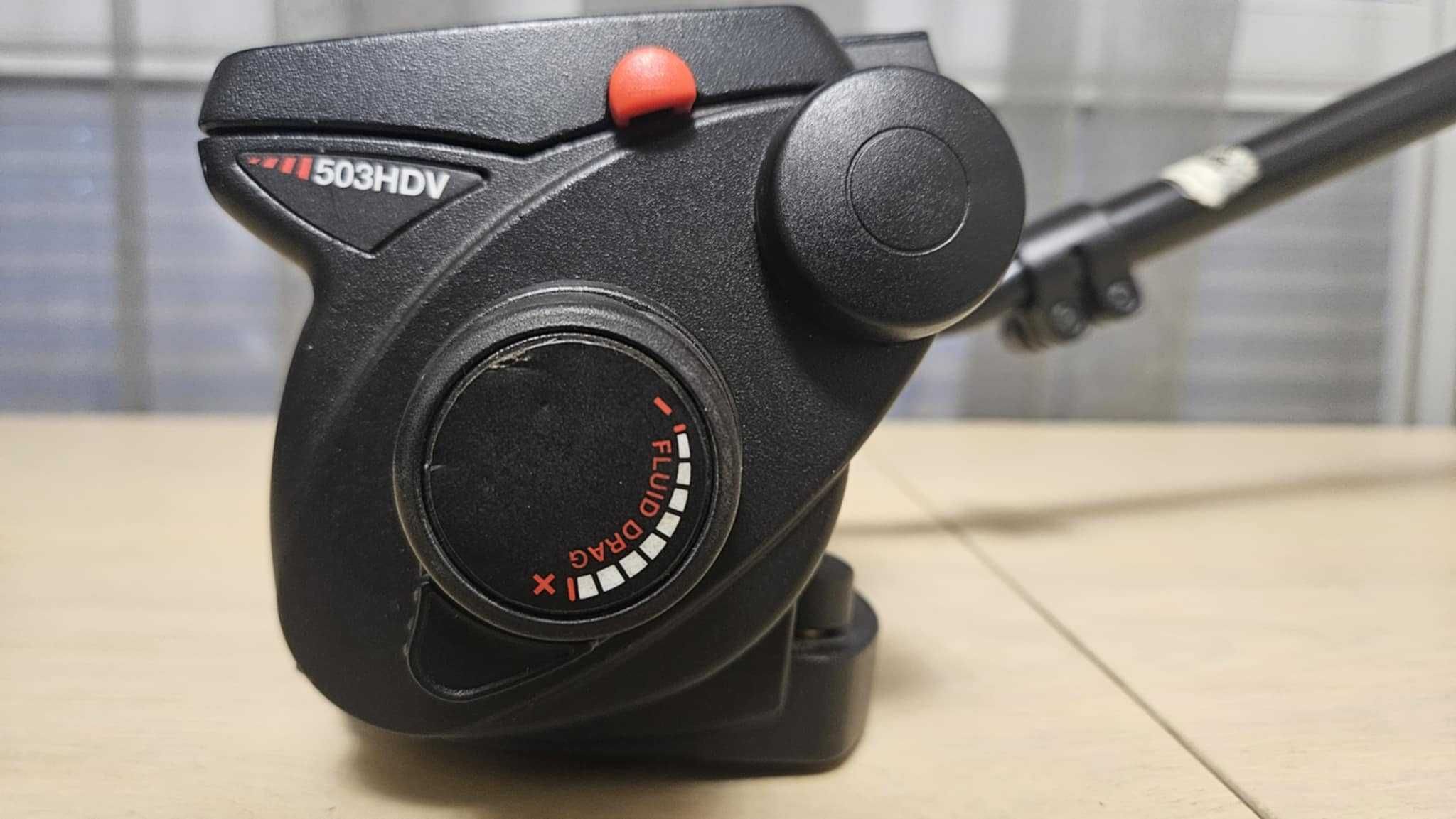 Флуидна видеоглава Manfrotto 503 HDV (само глава, без статив)