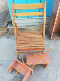 Продаётся раскладной стул 80х за 7700  т, подушки по 1500т и тд