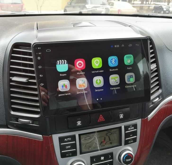 Штатная магнитола АНДРОЙД HYUNDAI SANTA FE 06-12 санта фе