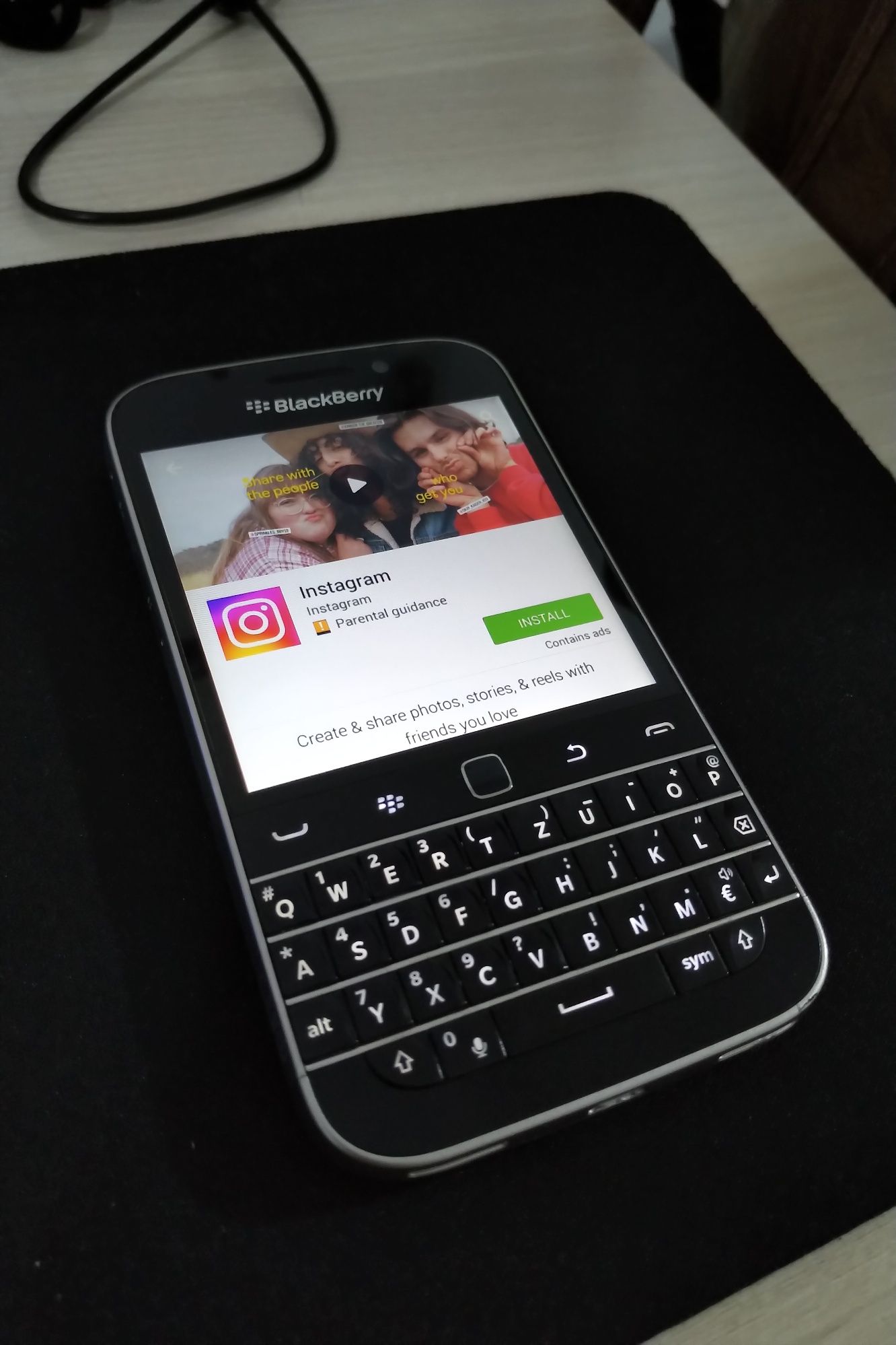 Blackberry Classic Q20