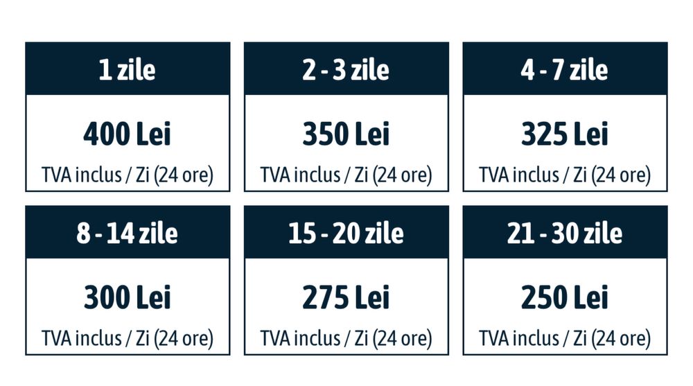 Inchiriere duba autoutilitara fara sofer