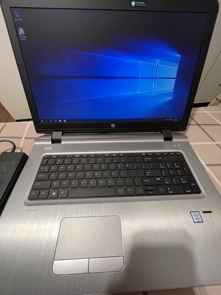 Laptop hp probook 470 g3,i7-6500u,8gb ram,ssd 128gb