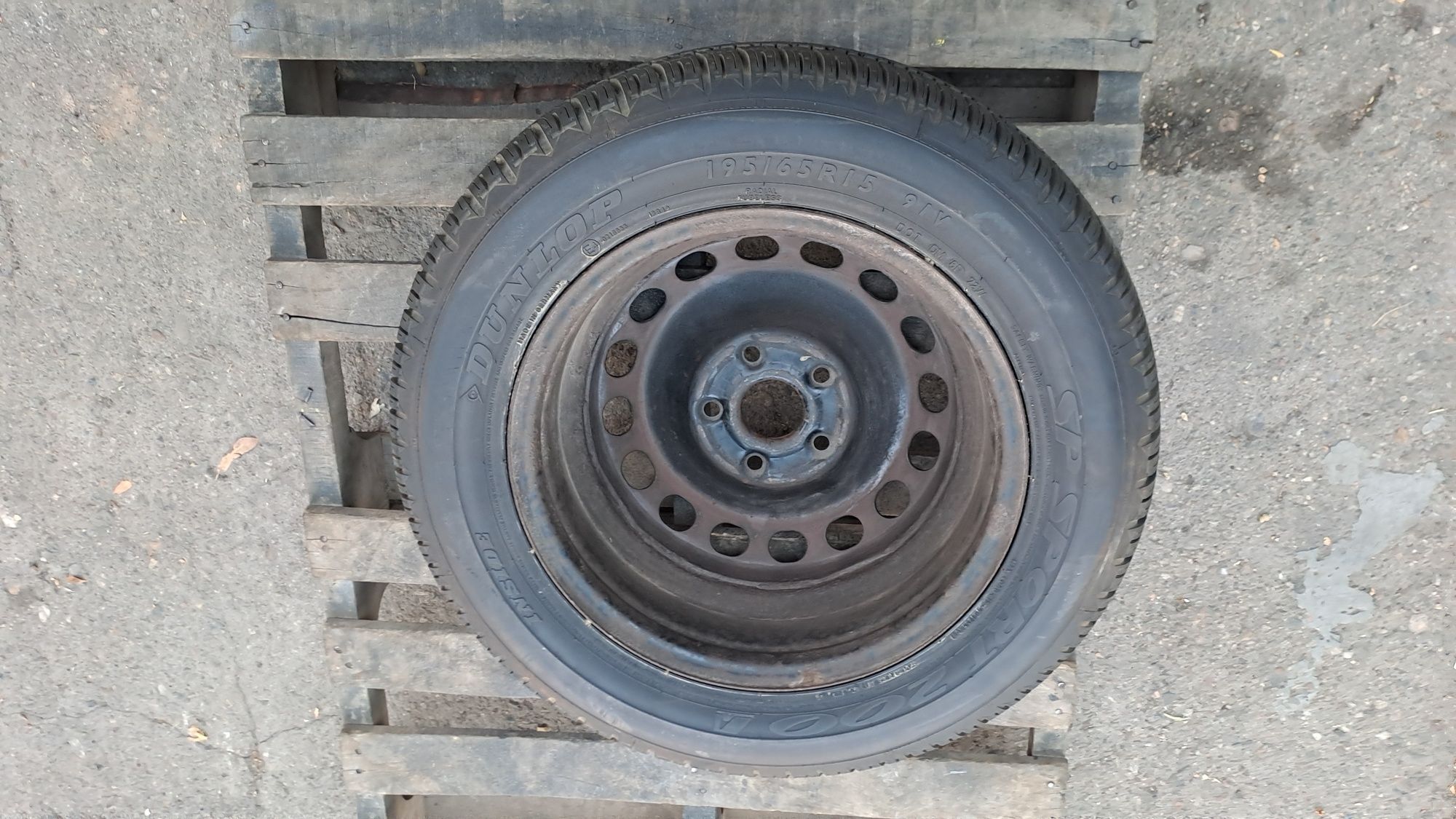 1бр. РЕЗЕРВНА 15" 5Х112мм Голф 5, 6, Туран, Кади/ 5X112mm VW