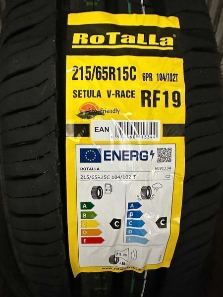 Нови летни бусови гуми ROTALLA SETULA 215/65R15C 104/102T НОВ DOТ