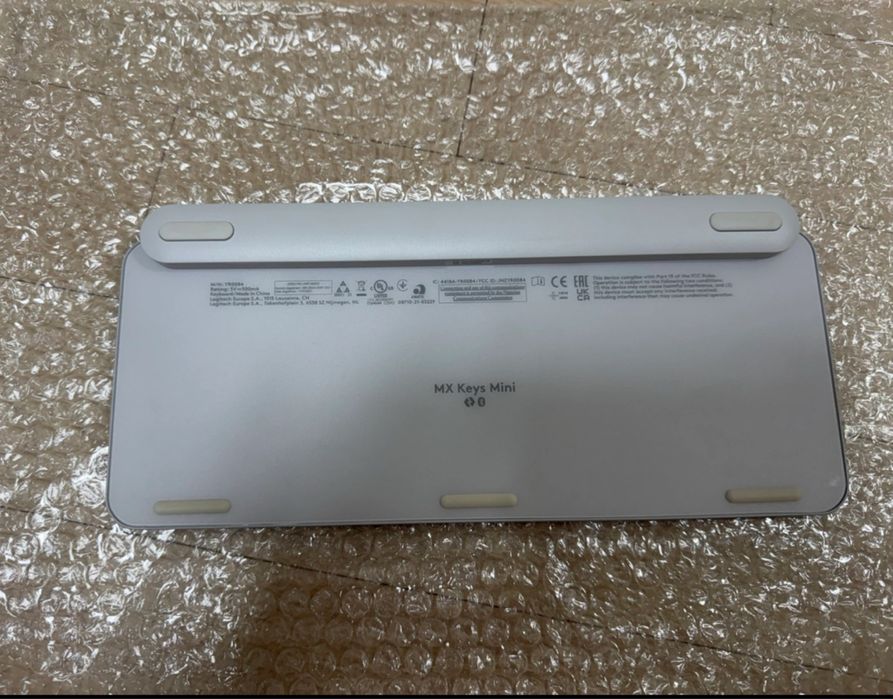 Клавиатура Logitech MX Keys Mini серебристый