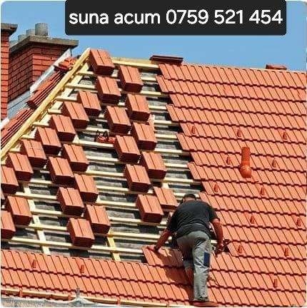 Acoperișuri Țiglă ceramică Reparații acoperișuri