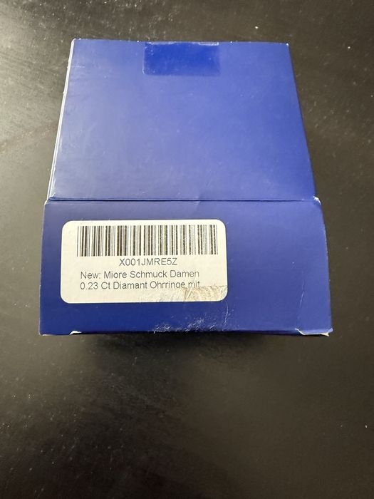 Cercei din aur alb cu diamant Miore