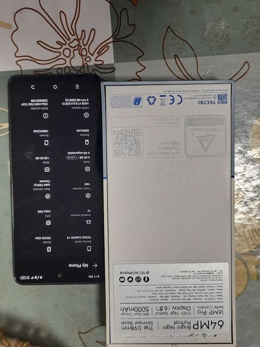 Tecno camon 19 sotiladi