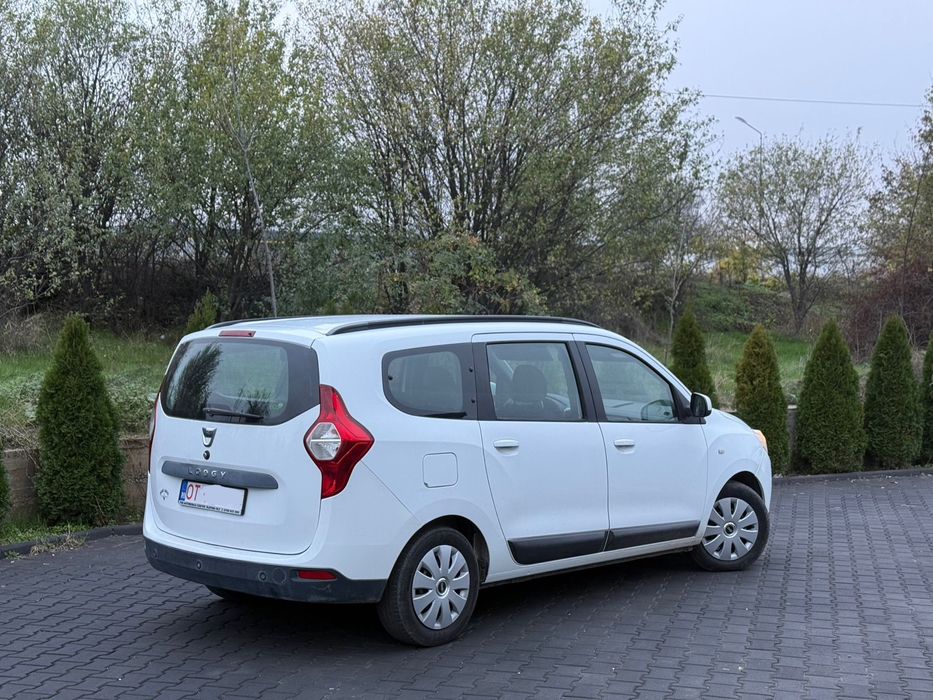 Dacia Lodgy 7 locuri 1.5dci 110cp 6 viteze EURO 5 Navi aer conditionat