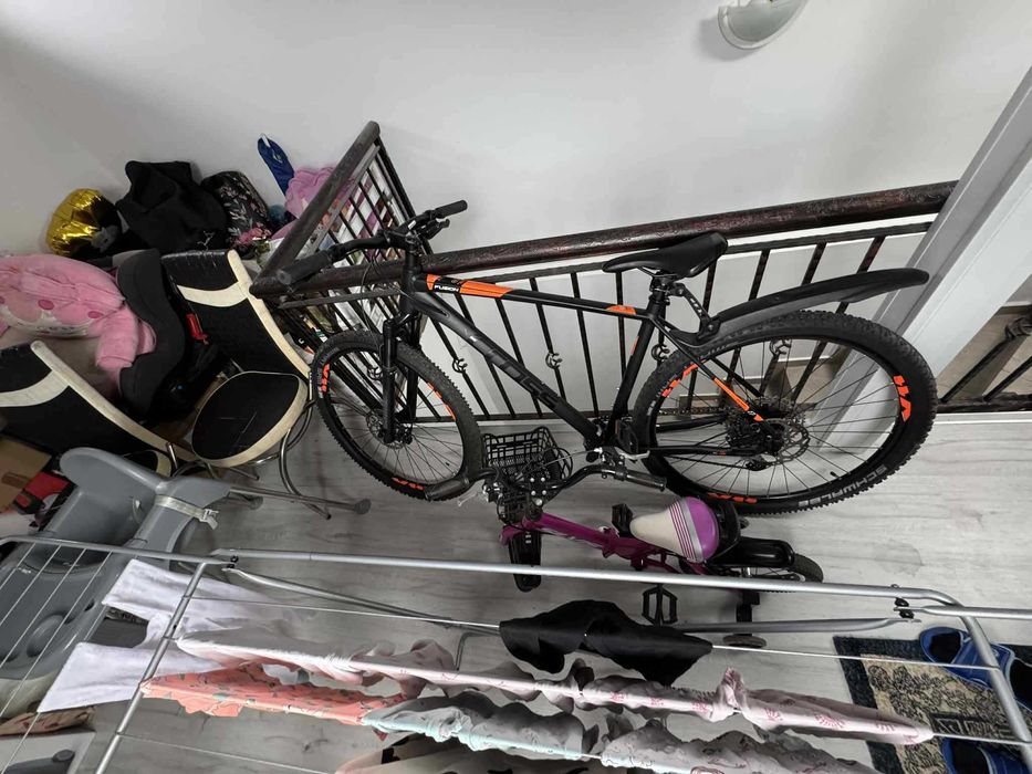 Bicicleta MTB Cross Fusion 29 Grey Orange Schimb boxe laptop diverse
